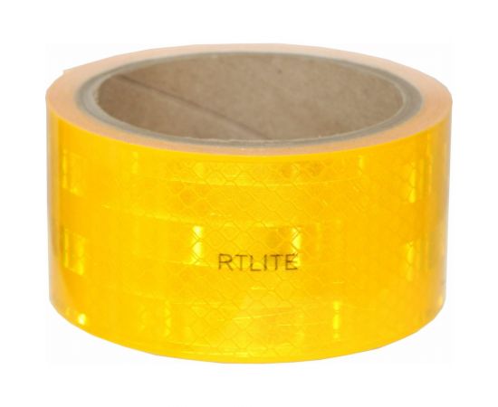 Световозвращающая лента для контурной маркировки RTLITE RT-V104 50,8 мм х 5 м, жёлтая RT-V104Y5 