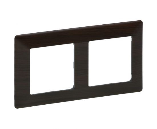 Рамка Legrand Valena LIFE Темное дерево 2-ая 754172 