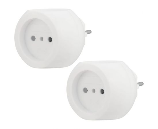 Набор электрических тройников REXANT Шар, 6 А, белый 2 шт 11-1063-2 