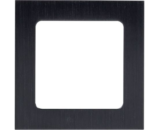 1-местная рамка EKF PROxima Стокгольм, металлическая, черная EZM-G-302-10 
