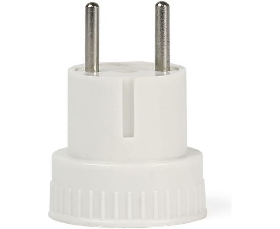 Адаптер переходник Smartbuy без заземления белый 6А 250В SBE-06-S05-w 