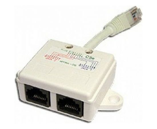 Y-адаптер TWT 1 телефонный и 1 компьютерный порт Y-E2-U2 