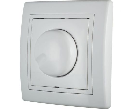 Диммер Aling-conel PRESTIGE с поворотным однополюсным выключателем 40-400VA, белый 6173.00 113052 