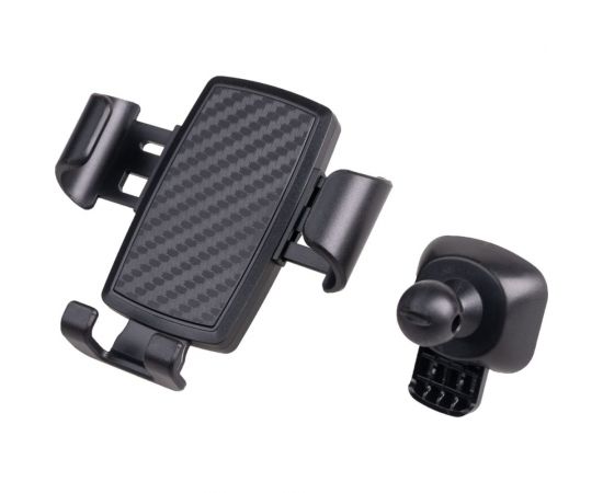 Держатель телефона SKYWAY на дефлектор (шир.65-90мм), черный S00301043 