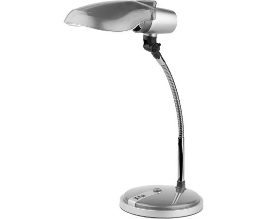 Настольный светильник ЭРА NE-301-E27-15W-S серебро Б0004463 