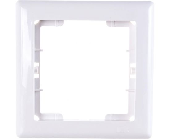 Рамка 1-местная IEK РГ-1-ББ BOLERO белый EMB12-K01 