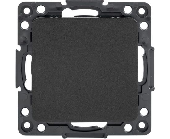 Механизм 1-клавишного выключателя EKF PROxima Стокгольм, 10А, черный EZV10-021-10 