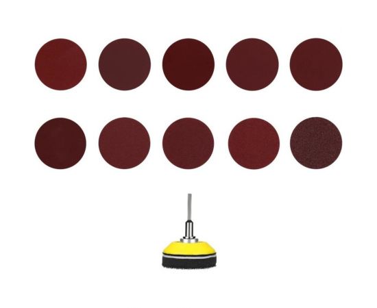 Набор шлифовальных кругов с держателем RT101 101 предмет для гравера DEKO 065-0675 