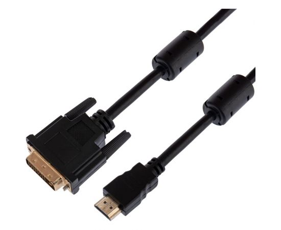 Кабель REXANT HDMI - DVI-D с фильтрами 7 м Gold 17-6307 