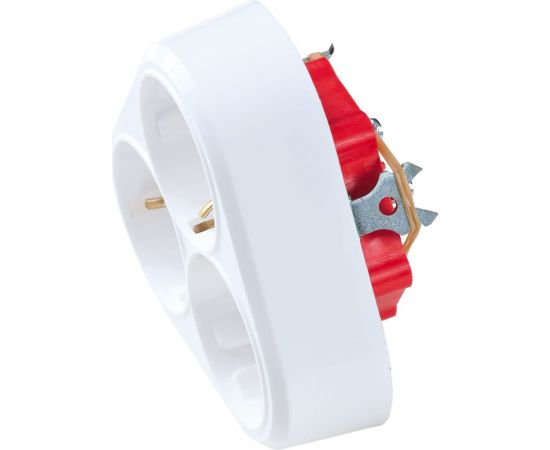 Розетка AY-KA СУ 3-ая 16А 250В белый 7713100 