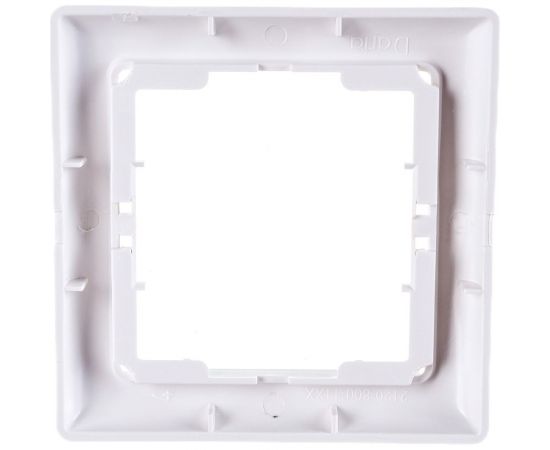 Рамка 1-местная IEK РГ-1-ББ BOLERO белый EMB12-K01 – изображение 2