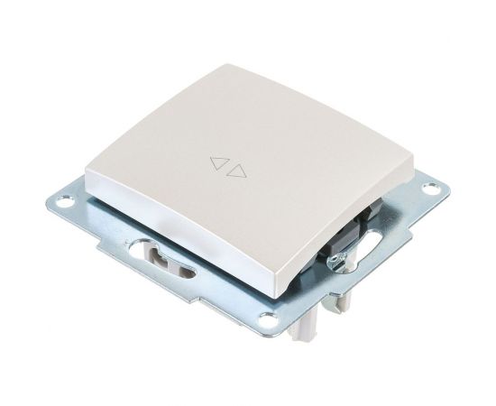 Промежуточный выключатель LEZARD KARINA жемчужно-белый перламутр 707-3088-107 – изображение 2