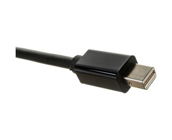 Переходник Cablexpert miniDisplayPort - VGA A-m, 20M/15F, длина 15см, черный, пакет DPM-VGAF-02 – изображение 2