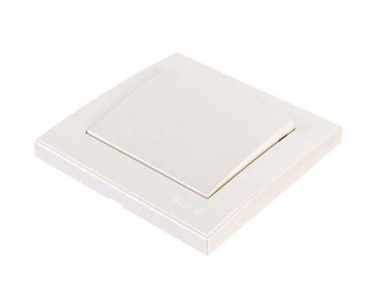 Выключатель Lezard RAIN жемчужно-белый металлик 703-3030-100 – изображение 2