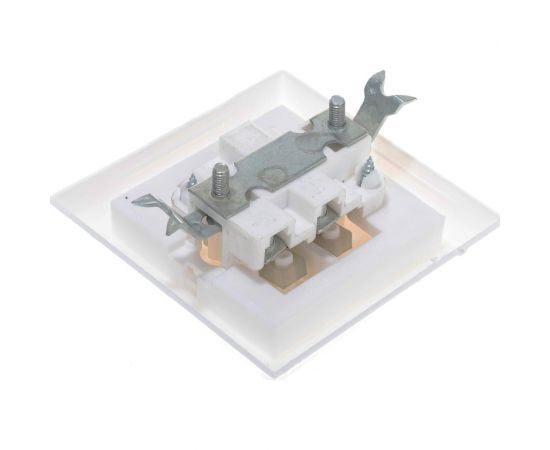 Двухклавишный выключатель APEYRON, полистирол, УХЛ4, 250В, 6А, IP20 С56-105 – изображение 2