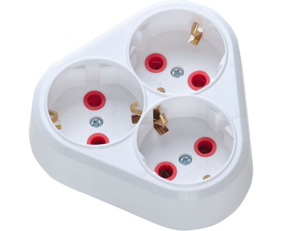 Розетка AY-KA СУ 3-ая 16А 250В белый 7713100 – изображение 2