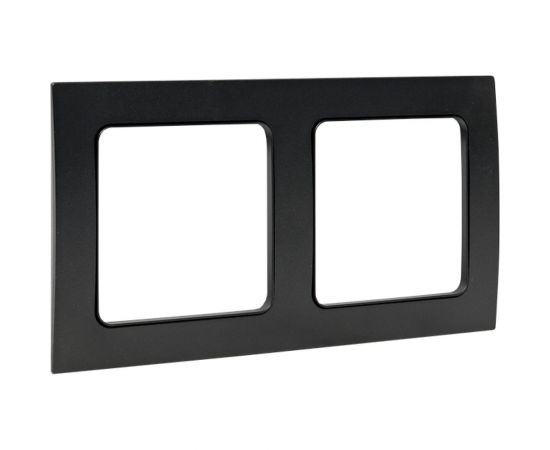 2-местная рамка EKF Стокгольм черная EXM-G-303-30 – изображение 2