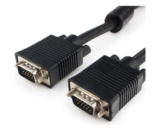 Кабель Cablexpert Premium VGA 15M/15M, 5.0м, черный CC-PPVGA-5M-B – изображение 2