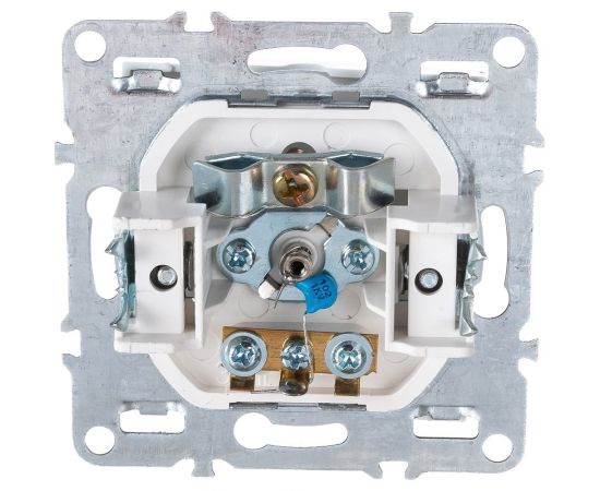 Телевизионная 1-местная розетка STEKKER 75 Ом, механизм, белый PST00-9108-01 39315 – изображение 2