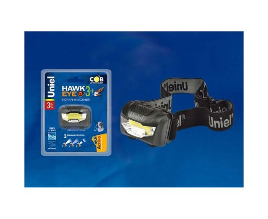 Фонарь Uniel Black S-HL017-C UL-00001379 – изображение 2