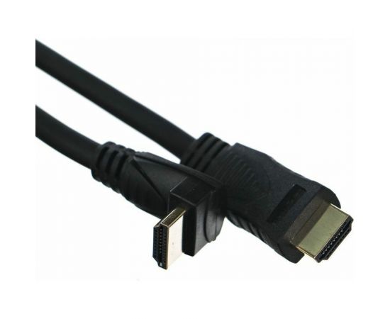 Кабель VCOM HDMI=HDMI-угловой коннектор 90 градусов 3м, 2.0V CG523-3M – изображение 2