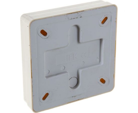 Четырехместная розетка IEK РС24-2-ОК, без заземляющего контакта, 10А, открытой установки, ОКТАВА, кремовый ERO40-K33-10-DC – изображение 2