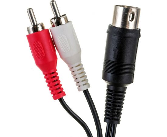 Кабель REXANT DIN 5 Pin - 2 RCA 1,2 м 17-2512-4 – изображение 3