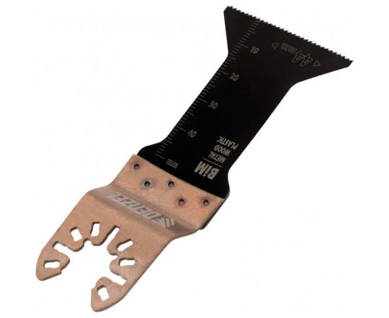 Насадка режущая по металлу и дереву для МФИ (44х1.4 мм; Т-образная; BiM; мелкий зуб) Denzel 782307 – изображение 3