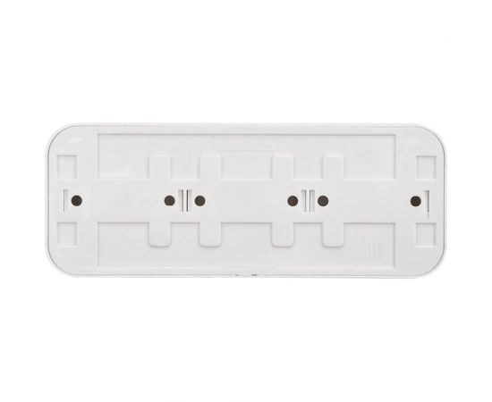 Розетка Bylectrica 3-местная ОУ с заз.конт. со шторкой, серия ПРАЛЕСКА, белый, РА16-276 – изображение 3