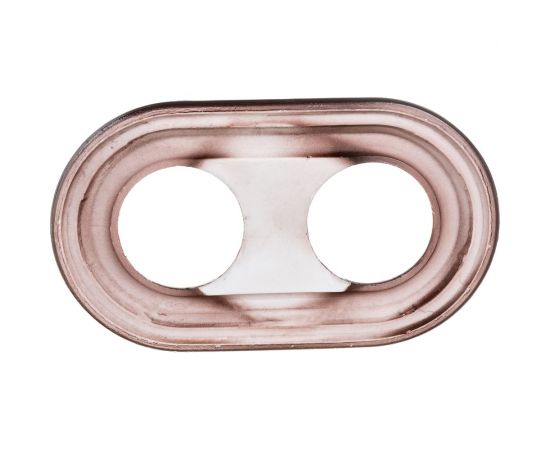 Рамка Retrika ретро, керамика, серия Colony, двойная, коричневый RC-02002 – изображение 3