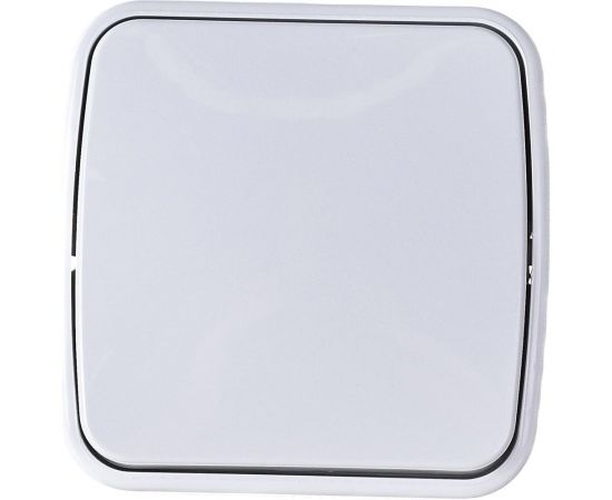 1-клавишный выключатель TDM открытой установки IP20 10А, белый ""Дача"" Народная SQ1824-0001 – изображение 3