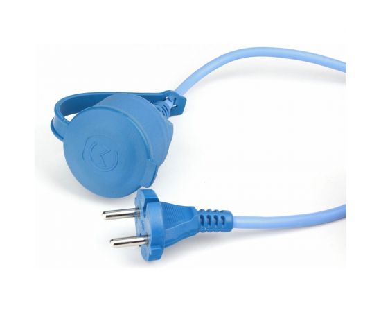 Морозостойкий удлинитель Power Cube в бухте, 16А/3,5 кВт, 1розетка без заземления, 20м, ip54 2x1.5 мм2, PC-2F-R-20(IP) – изображение 3