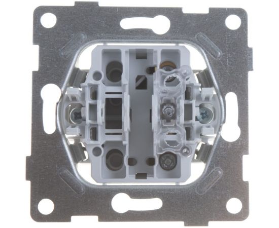 Механизм выключателя GUSI ELECTRIC Bravo 1 клавиша, самовозвратный, СУ, 10А, 250В, белый С10В6-001 – изображение 3