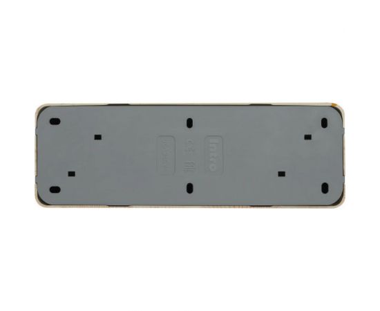 Розетка Intro Quadro с заземлением четырехместная 4x2P+E, 16А-250В, IP20, открытая установка, сосна, Б0053844 – изображение 4