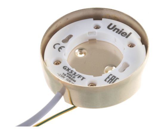 Накладной светильник Uniel GX53/FT GOLD 10 PROM, В составе набора из 10шт. UL-00004147 – изображение 4