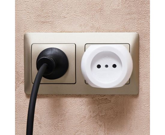 Набор электрических тройников REXANT Шар, 6 А, белый 2 шт 11-1063-2 – изображение 4