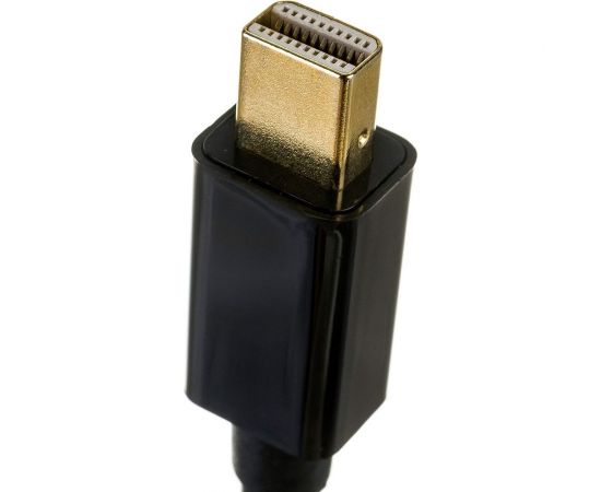 Кабель Cablexpert mDP-DVI 20M/25M, 1.8м, черный, позолоченные разъемы, пакет CC-mDPM-DVIM-6 – изображение 4