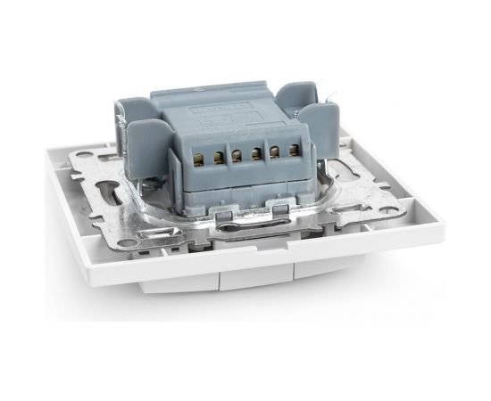 3-клавишный выключатель STEKKER psw10-9007-01, 250в, 10а, серия эрна, белый, 39922 – изображение 5