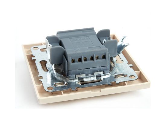 2-клавишный переключатель STEKKER psw10-9008-02, 250в, 10а, серия эрна, слоновая кость, 39920 – изображение 5
