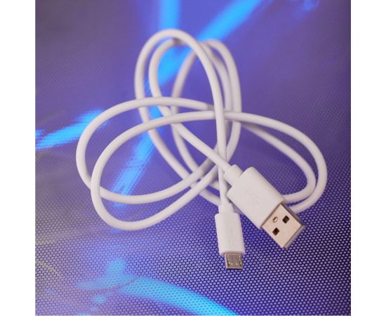 Кабель REXANT USB microUSB длинный штекер 1М белый 18-4269 – изображение 9