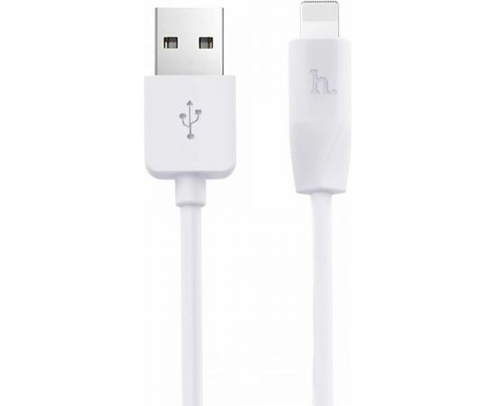 Кабель USB 2.0 Hoco X1, AM/Lightning, белый, 2м 6957531032014 