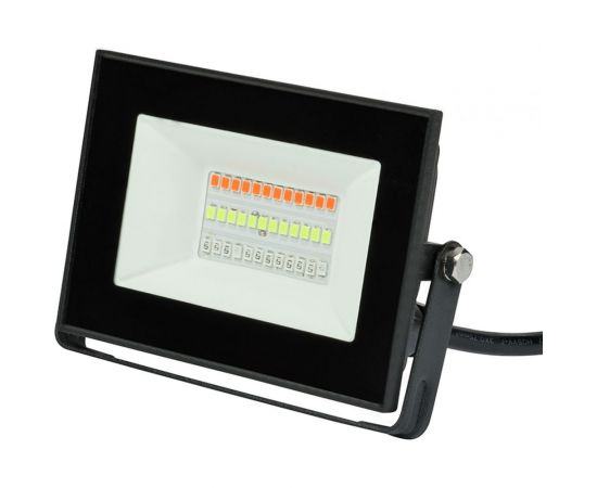 Светодиодный прожектор Uniel ULF-F60-20W/RGB IP65 200-240В BLACK UL-00007144 