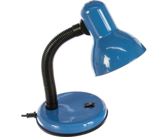 Настольный светильник Uniel TLI-201. Цоколь E27. Цвет синий 452 