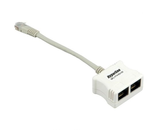 Разветвитель Hyperline SPL-YT4-E2-U2 RJ-45 4Pr.T568A/T568B 2Pr.10BASE + 2Pr.USOC 34526 