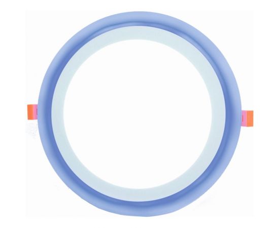 Светодиодный встраиваемый светильник LEEK круг, голубой цвет LE LED 2BCLR 16W 3/6K LE061300-0026 