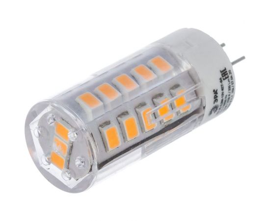 Светодиодная лампа ЭРА LED JC-2,5W-12V-827-G4, капсула, теплый Б0033191 