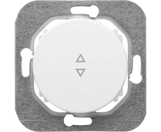 Механизм выключателя Bylectrica 1-клавишный, проходной, скрытая установка, серия ПРОВАНС, белый С610-3361 