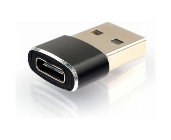 Переходник USB Cablexpert USB-A(M)/Type-C(F), 2.0, пакет A-USB2-AMCF-02 
