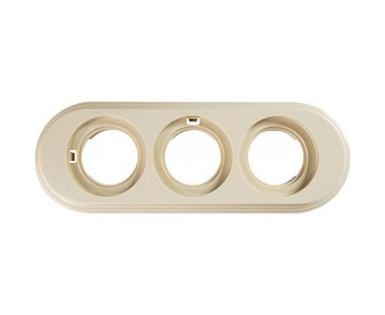 Рамка BIRONI Пластик Слоновая кость 3-я BF1-630-211 