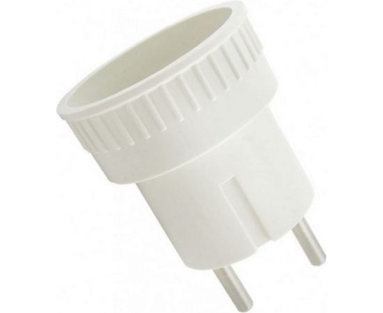 Адаптер розетка TDM б/з - SHUKO 6А 250В белый SQ1806-0023 